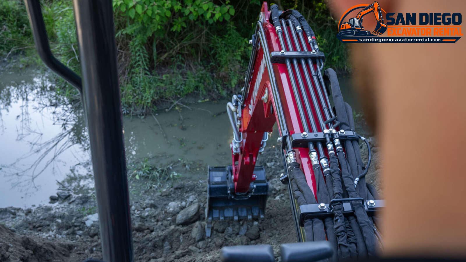 Mini excavator equipment available with an experienced operator